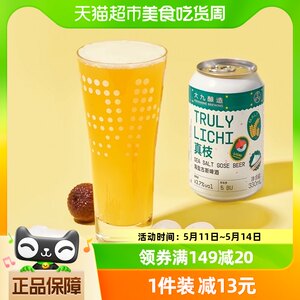 【包邮】大九酿造精酿啤酒真枝海盐古斯啤330ml*1罐国产果酒精酿