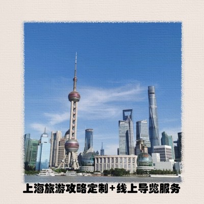 上海线上导览自由-行旅游攻略定制外滩东方明珠亲子路线设计规划