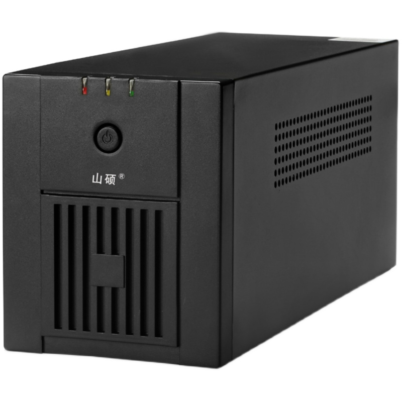 山硕锂电池ups不间断电源220v家用电脑监控防停电备用1000VA/600W