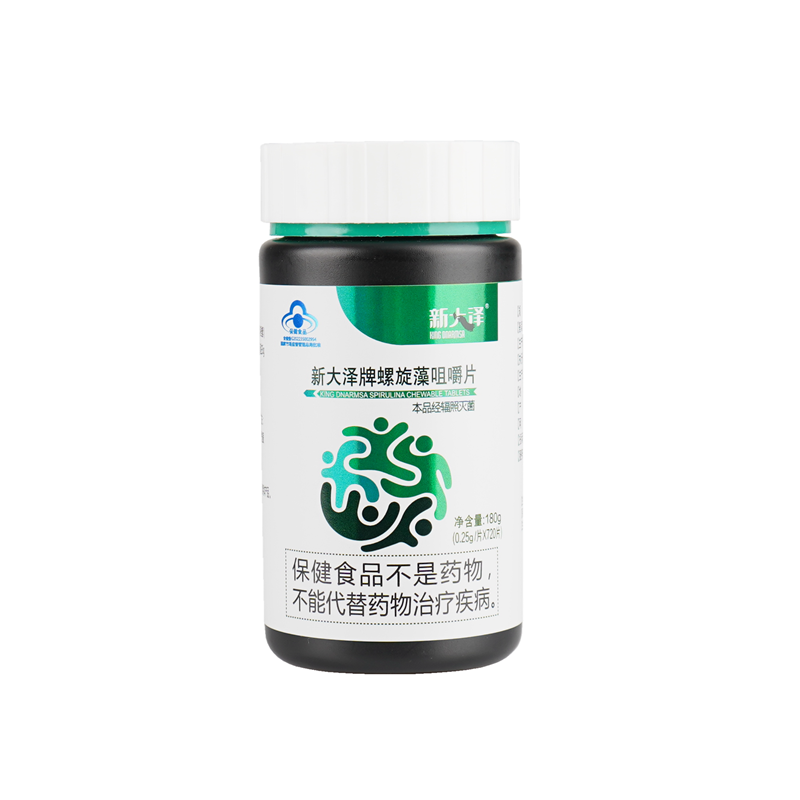 新大泽螺旋藻720片增强免疫力