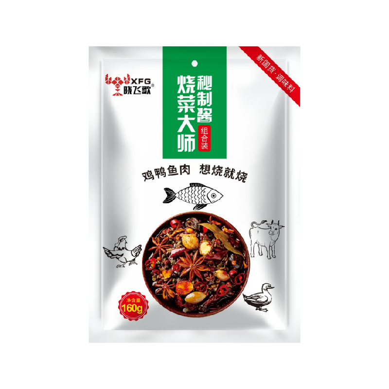 晓飞歌烧菜大师秘制酱160g家常菜烧鸡鸭鱼牛羊肉调味料包,粮油调味/速食/干货/烘焙,酱类调料,淘宝优惠券,粉丝福利购,淘宝优惠卷