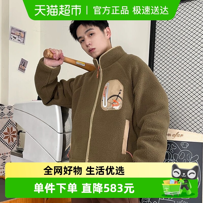 puma彪马仿羊羔绒外套