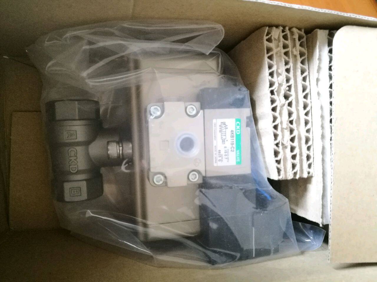 CKD电磁阀CHB-X1-15-EC2 气动室球阀2通阀 旋