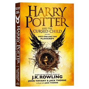 英文原版 哈利波特8 哈利波特与被诅咒的孩子 Harry Potter and the Cursed Child JK罗琳 英版平装 英语小说