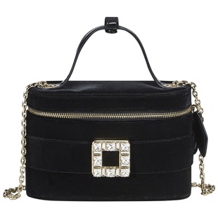 【新年礼物】Roger Vivier/RV女包Vanity Bag饰扣手提包单肩包