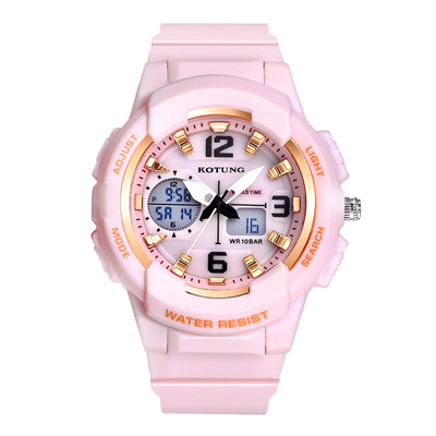 初中女童防水夜光独角兽电子手表