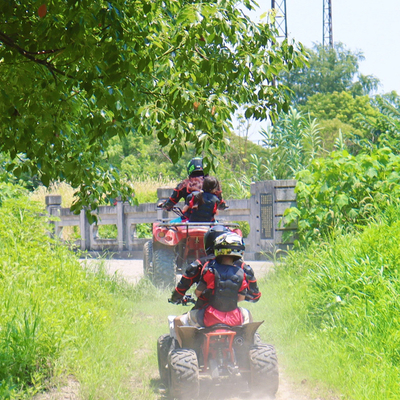 菲律宾长滩旅游ATV越野车丛林飞跃包含拍摄