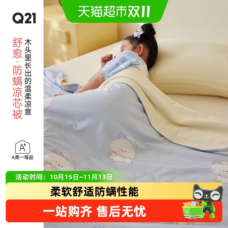 Q21天丝凉芯被抑菌防螨安全环保