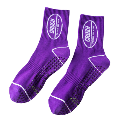 高弹瑜伽袜子微压中筒防滑专业女