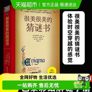 很美很美 巴黎彩绘解谜手册激发孩子数学兴趣入门书 猜谜书升级版