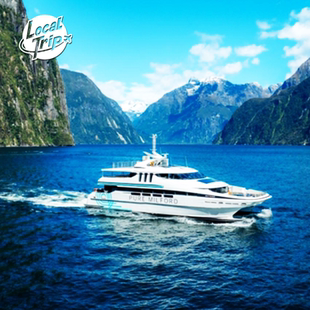 米尔福德峡湾巡游GEM珍宝号 豪华双体游船珍宝号 米尔福德峡湾