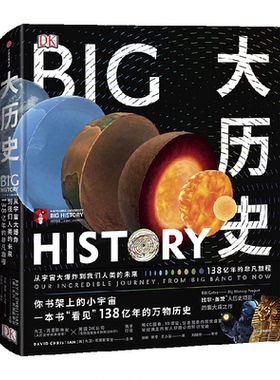 DK大历史从宇宙大爆炸人类的未来138亿年非凡旅程青少年365天科普