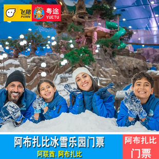 Snow 阿布扎比雪世界门票 大门票 Abu 阿布扎比冰雪乐园 Dhabi