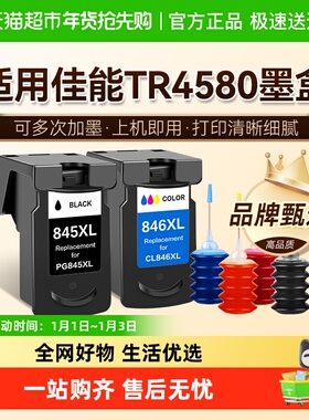 图盛适用佳能TR4580墨盒Canon 4580打印机连供PG845可加墨CL846