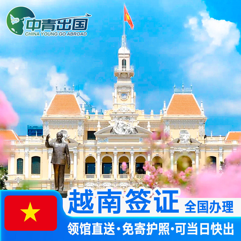 越南·一个月多次入境·移民局网站·另纸签电子签证个人旅游旅行90天加急芽庄过境办理商务北京上海武汉代办