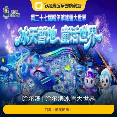 [哈尔滨冰雪大世界-门票（随买随用）]