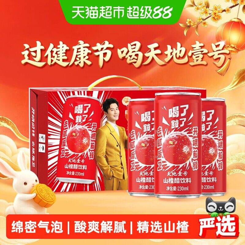 天地壹号配料简单气泡山楂醋送礼图片