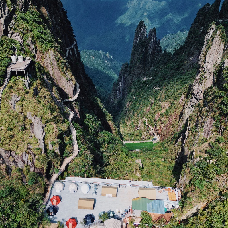 郴州莽山流浪山谷露营