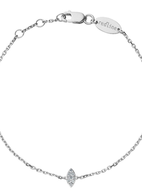 红绳女士克拉钻石手链