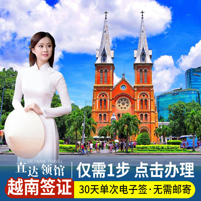 越南·一个月单次入境·移民局网站·越南电子签证/无需邮寄资料/闪电出签/可加急/全国受理