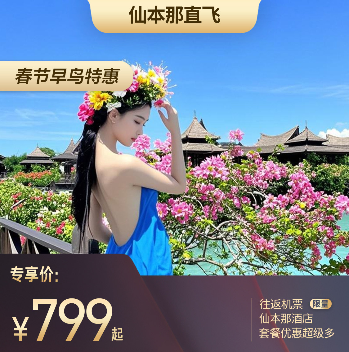 �������޶���������Ʊ������/����/�Ϻ�ֱ���ɱ���4-6�������� 799Ԫ