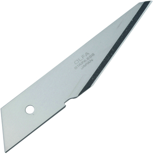 OLFA爱利华CKB-2刀片适用CK-2美工刀1.2接近单面开刃精磨非常锋利