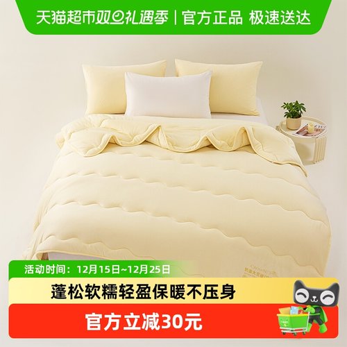 皇冠大豆纤维加厚保暖床上用品