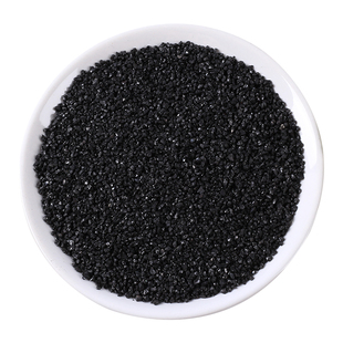 黑金沙黑色石英砂造微景观枯山水铺底灭烟沙垃圾桶黑颗粒砂砾沙子