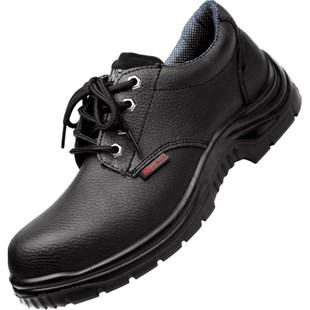 强人3515劳保鞋男防砸防刺穿工地鞋耐磨透气焊工钢头鞋真皮工作鞋