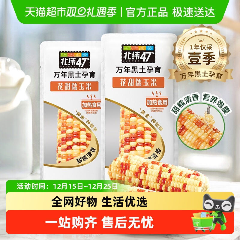 北纬47度花糯玉米软糯香甜