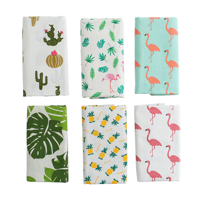 网红拍照diy格子棉麻布料