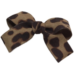 豹纹小发夹女生边夹刘海夹小号发饰简约发绳发圈网红夹子碎发夹