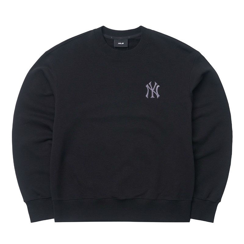 【自营】MLB卫衣男女装复古简约运动服户外毛圈套头衫3AMTM0854