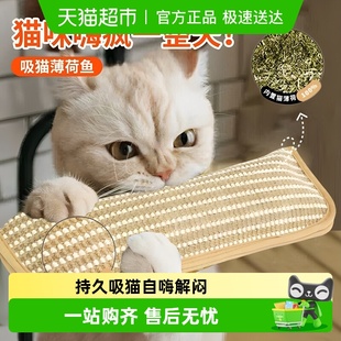 猫玩具猫薄荷抱枕自嗨磨牙耐咬洁牙猫糖果自嗨解闷黄麻猫抓板用品
