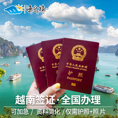 越南·一个月多次入境·南宁送签·越南签证个人旅游另纸签全国受理简化材料旅行可加急最快当天出