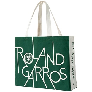 罗兰加洛斯法网周边官方正品 Roland Garros斜挎包出行帆布袋