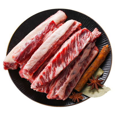 俄罗斯谷饲黑安格斯牛肋条