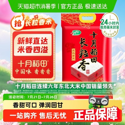 [2024年新米]十月稻田东北长粒香大米黑龙江粳米煮粥饭团