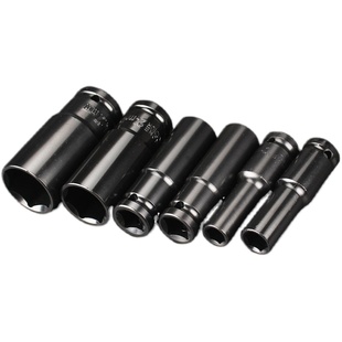 华瑞1/2大飞电动扳手套筒头加长六角套筒扳手8-32mm风炮套筒工具