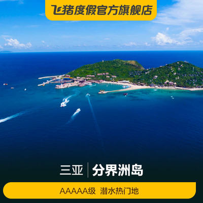 [海南分界洲岛旅游区-门船票+环岛观光摩托艇]海南分界洲岛旅游区