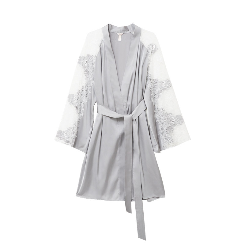 noirtease透明蕾丝系带家居服