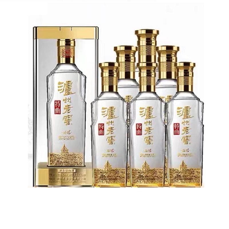 泸州老窖特曲晶彩版52度浓香型白酒