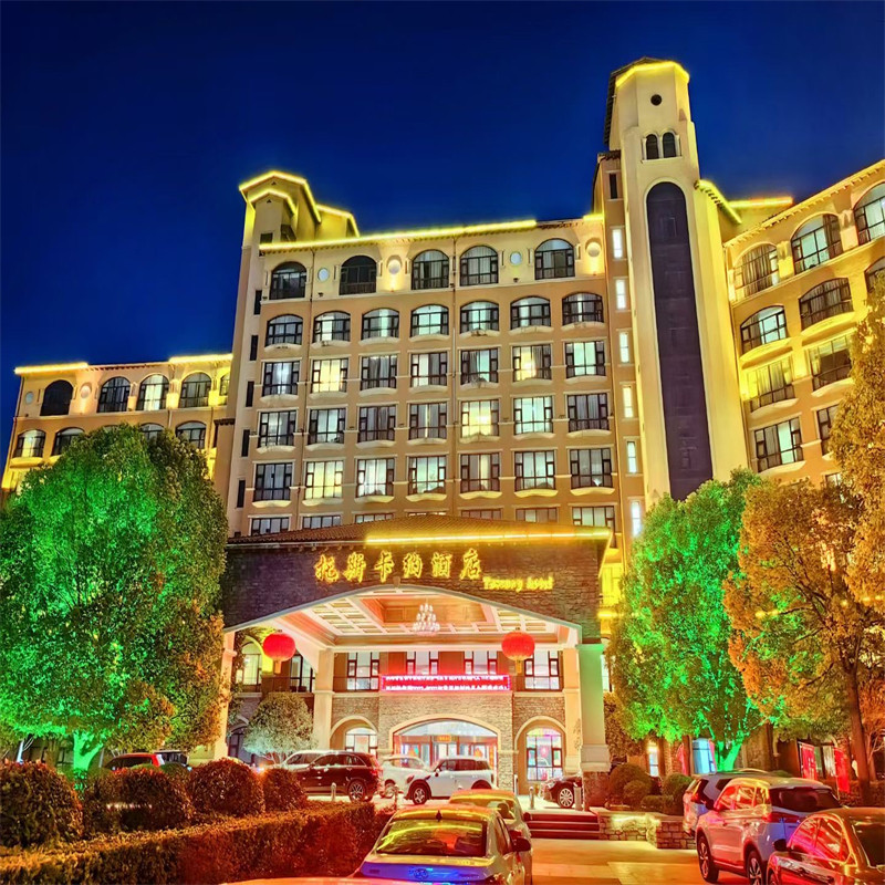 五一可定许昌鄢陵花都温泉2天1晚托斯卡纳酒店私汤民宿含早餐套餐