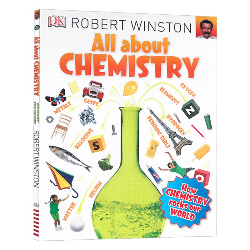 化学百科 英文原版 All About Chemistry DK大课题百科书 所有关于化学的东西 图解百科全书系列 儿童科学科普绘本 趣味学习读物