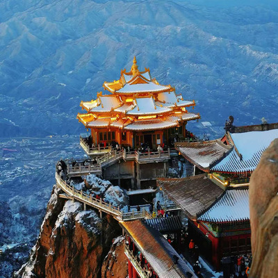 [老君山风景名胜区-大门票+一索往返+洛阳往返直通车]老君山风景名胜区+大门票+一索往返+洛阳往返直通车