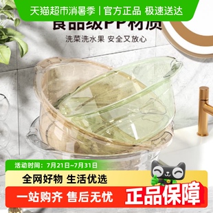 包邮 加厚轻奢透明水盆洗脚盆学生宿舍神器家用盆子洗衣盆洗衣服