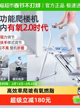 麦瑞克多功能爬楼机原地登山机小型家用运动健身器材踏步机减肥