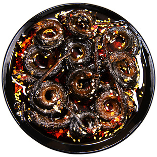 手工现做 湖南娄底麻辣黄鳝小吃即食香辣熟食 鳝鱼盘龙下酒菜零食