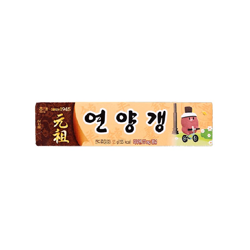 韩国海太羊羹点心甜品红豆沙糯米糕韩式传统软糕点零食糖条配茶