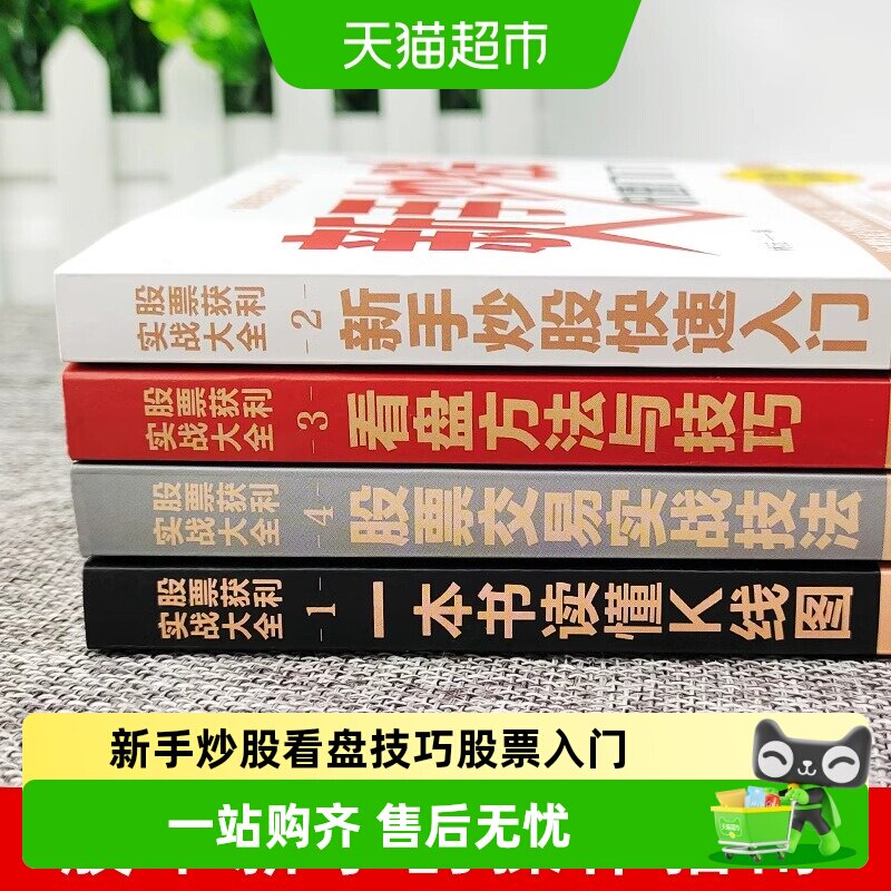 新手炒股+看盘技巧+K线图+股票入门基础知识与技巧股票投资书